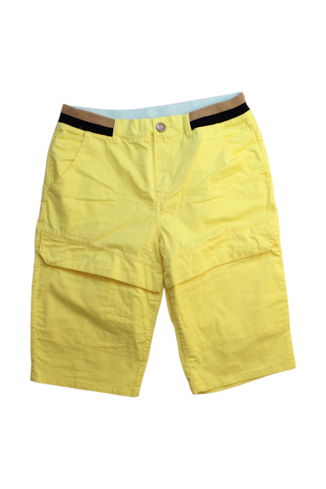 A Yellow Shorts from Catimini in size 14Y for boy. (Front View)