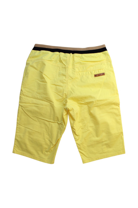 A Yellow Shorts from Catimini in size 14Y for boy. (Back View)