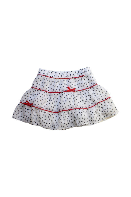 A White Short Skirts from Nicholas & Bears in size 3T for girl. (Front View)