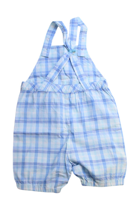 A Blue Overall Shorts from Peter Rabbit in size 18-24M for neutral. (Back View)