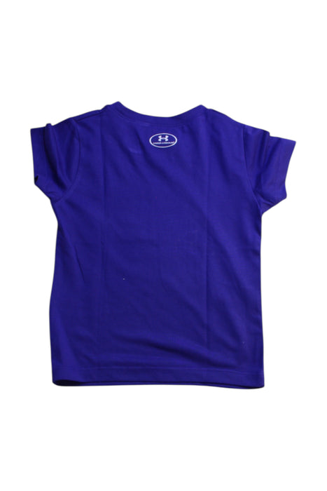 A Purple Short Sleeve T Shirts from Under Armour in size 2T for girl. (Back View)