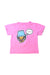 A Pink Short Sleeve T Shirts from BAPE KIDS in size 2T for girl. (Back View)