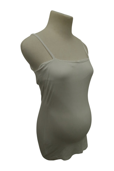 A Ivory Sleeveless Tops from Seraphine in size S for maternity. (Front View)