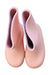 A Pink Rain Boots from Hunter in size 4T for girl. (Back View)