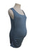 A Blue Sleeveless Dresses from Seraphine in size Maternity-L for maternity. (Back View)