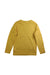 A Yellow Long Sleeve T Shirts from Frugi in size 9Y for boy. (Back View)