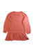 A Pink Sweater Dresses from Seed in size 8Y for girl. (Back View)