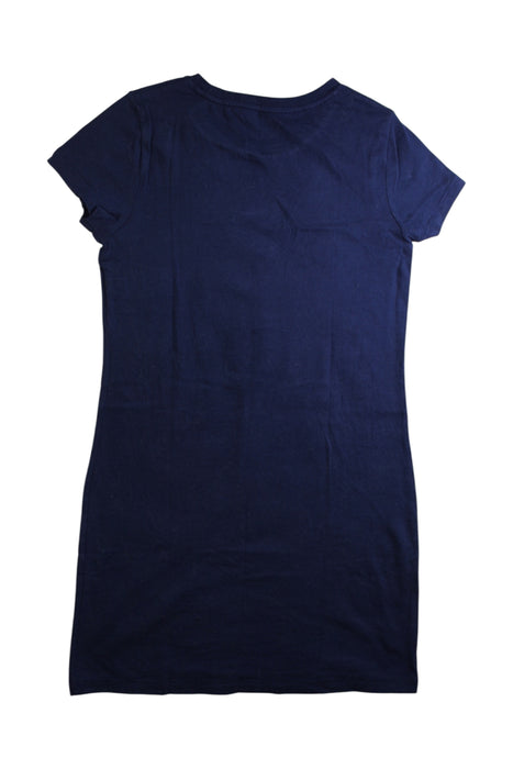 A Navy Short Sleeve Dresses from Polo Ralph Lauren in size 8Y for girl. (Back View)