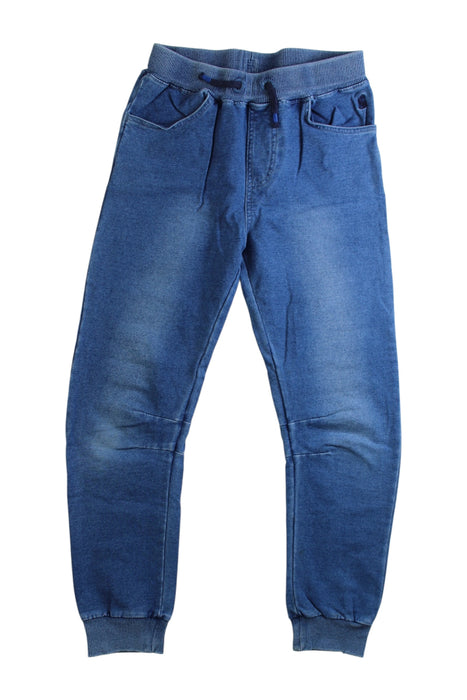 A Blue Jeans from Joules in size 7Y for boy. (Front View)