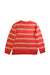 A Red Long Sleeve Tops from Seed in size 8Y for girl. (Back View)