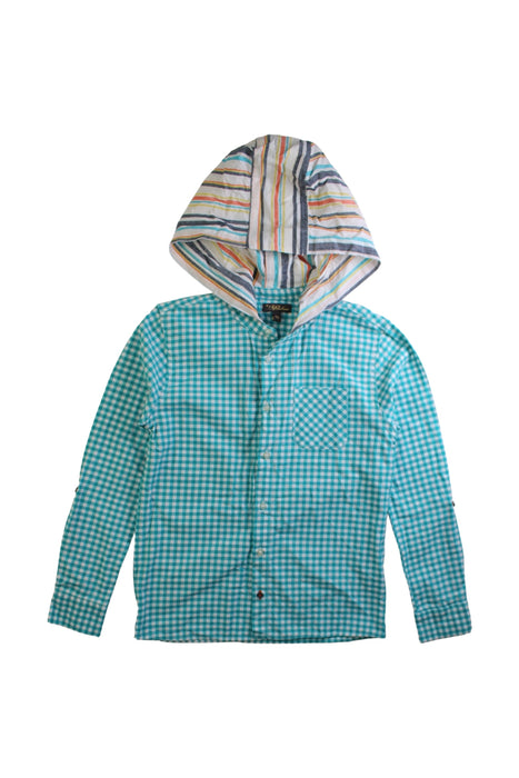 A Multicolour Long Sleeve Shirts from Velveteen in size 10Y for boy. (Front View)