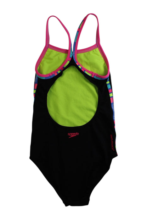 A Multicolour Swimsuits from Speedo in size 12Y for girl. (Back View)
