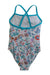 A White Swimsuits from Jacadi in size 6T for girl. (Back View)