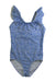 A Blue Swimsuits from Copenhagen Delights in size 6T for girl. (Front View)