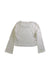 A White Long Sleeve Tops from Crewcuts in size 4T for girl. (Back View)