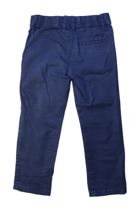 A Blue Casual Pants from Jacadi in size 3T for girl. (Back View)