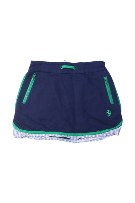 A Navy Skorts from Ferrari in size 2T for girl. (Front View)