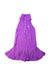 A Purple Sleeveless Dresses from Ralph Lauren in size 4T for girl. (Front View)