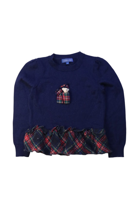 A Multicolour Long Sleeve Tops from Nicholas & Bears in size 4T for girl. (Front View)