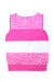 A Pink Sleeveless Tops from Ferrari in size 4T for girl. (Back View)