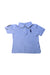 A Blue Short Sleeve Polos from Ralph Lauren in size 18-24M for girl. (Front View)