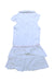 A White Sleeveless Dresses from Nicholas & Bears in size 4T for girl. (Back View)