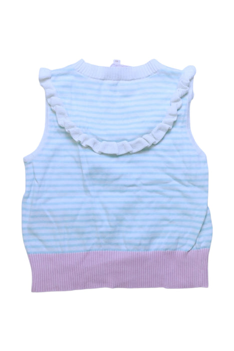 A Blue Sleeveless Tops from Nicholas & Bears in size 4T for girl. (Back View)