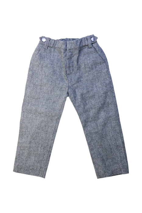 A Grey Dress Pants from Jacadi in size 18-24M for girl. (Front View)