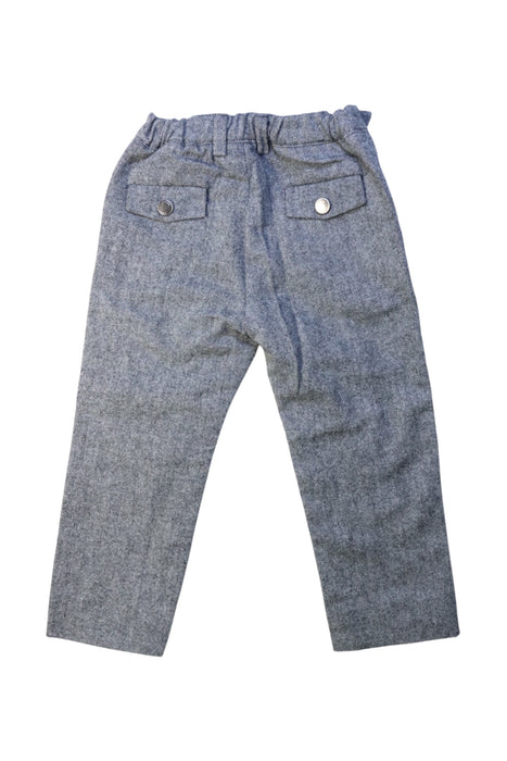 A Grey Dress Pants from Jacadi in size 18-24M for girl. (Back View)