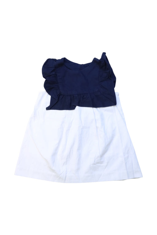 A  Sleeveless Dresses from Jacadi in size 12-18M for girl. (Front View)