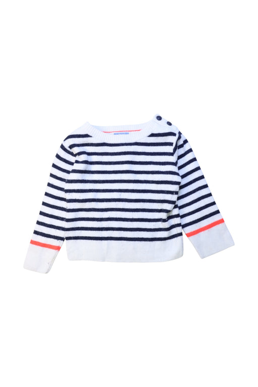 A White Knit Sweaters from Jacadi in size 18-24M for girl. (Front View)