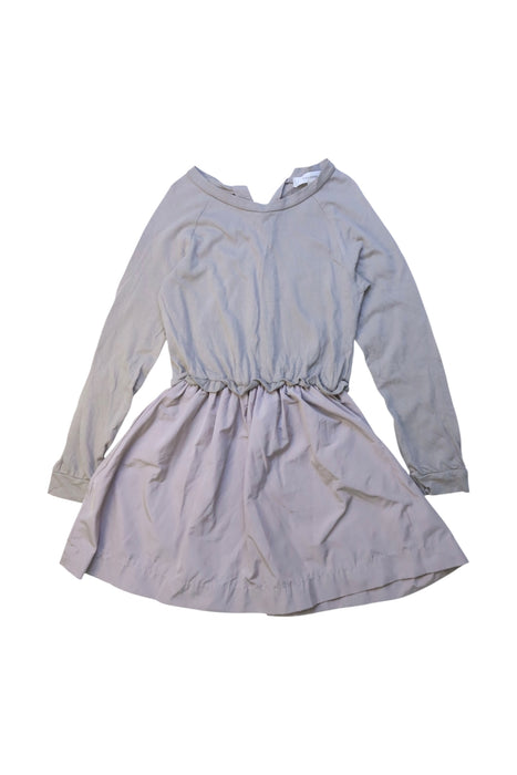 A Grey Long Sleeve Dresses from Benebene in size 4T for girl. (Front View)