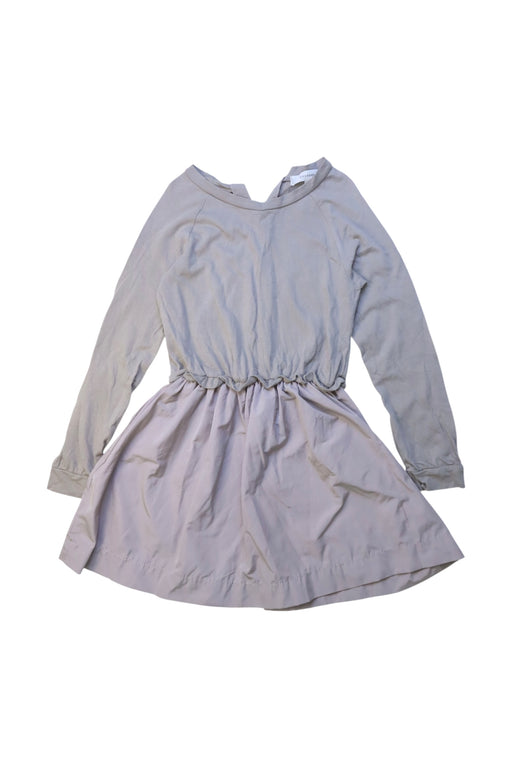 A Grey Long Sleeve Dresses from Benebene in size 4T for girl. (Front View)