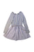 A Grey Long Sleeve Dresses from Benebene in size 4T for girl. (Back View)