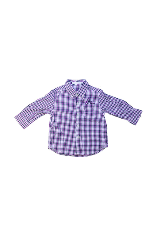 A Purple Long Sleeve Shirts from Nicholas & Bears in size 6-12M for girl. (Front View)