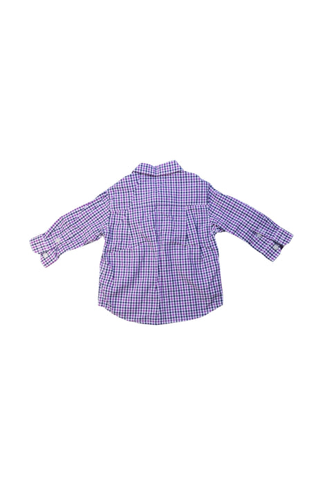 A Purple Long Sleeve Shirts from Nicholas & Bears in size 6-12M for girl. (Back View)