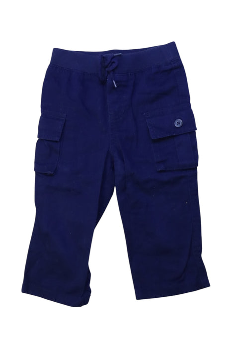 A Navy Casual Pants from Ralph Lauren in size 6-12M for girl. (Front View)