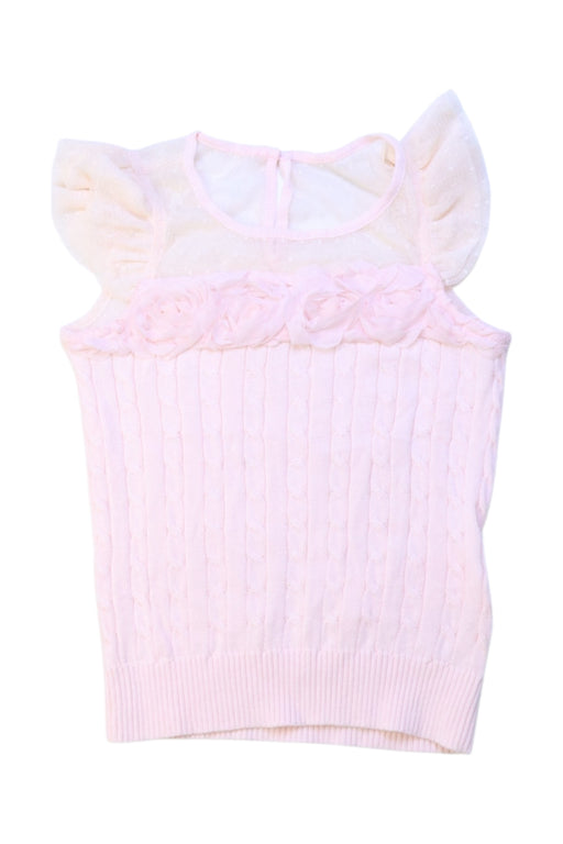 A Pink Sleeveless Tops from Nicholas & Bears in size 2T for girl. (Front View)