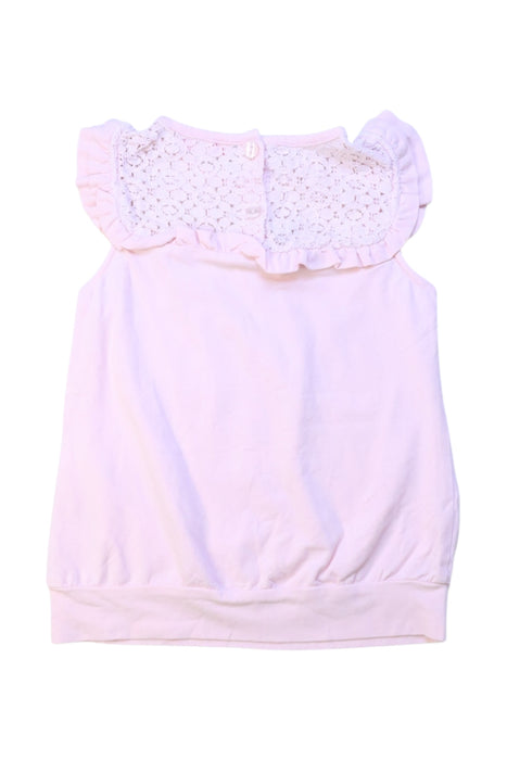 A Pink Sleeveless Tops from Nicholas & Bears in size 4T for girl. (Back View)