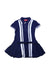 A Navy Short Sleeve Dresses from Ferrari in size 2T for girl. (Front View)