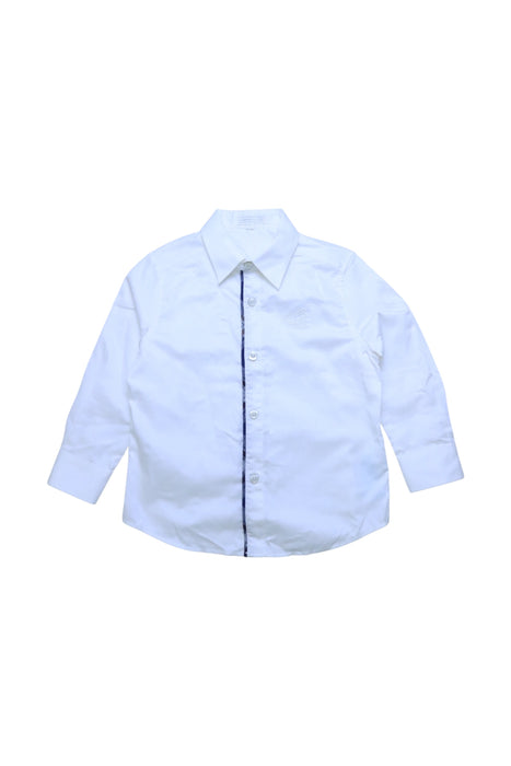 A White Long Sleeve Shirts from Nicholas & Bears in size 3T for girl. (Front View)