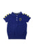 A Blue Short Sleeve Polos from Ferrari in size 2T for girl. (Front View)