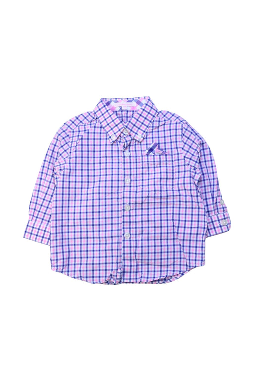 A Purple Long Sleeve Shirts from Nicholas & Bears in size 6-12M for girl. (Front View)