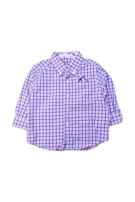 A Purple Long Sleeve Shirts from Nicholas & Bears in size 6-12M for girl. (Front View)