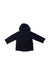 A Navy Coats from Jacadi in size 3T for neutral. (Back View)