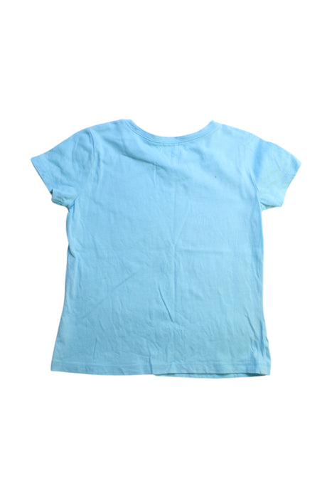 A Blue Short Sleeve T Shirts from Kingkow in size 10Y for girl. (Back View)
