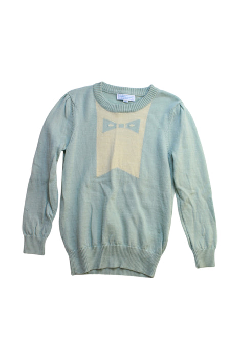 A Green Knit Sweaters from Nicholas & Bears in size 4T for boy. (Front View)