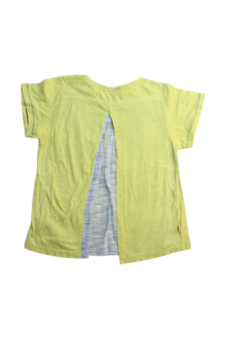 A Green Short Sleeve T Shirts from As Know As Ponpoko in size 7Y for girl. (Back View)