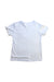 A White Short Sleeve T Shirts from Chickeeduck in size 7Y for girl. (Back View)