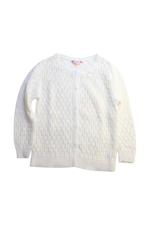 A White Cardigans from Bonpoint in size 14Y for girl. (Front View)